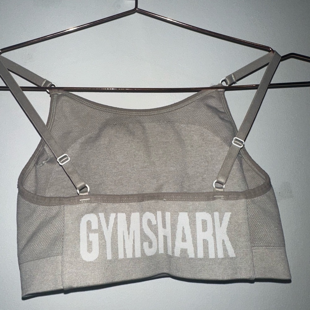Gymshark Light Gray Sports Bra